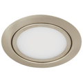 LED Spot Light 12 V, Rated IP 20, 2.4 W, Loox Compatible Brushed Nickel 6500K