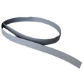 Polyplastic Grey insert strip for opening window rubber 20m Length