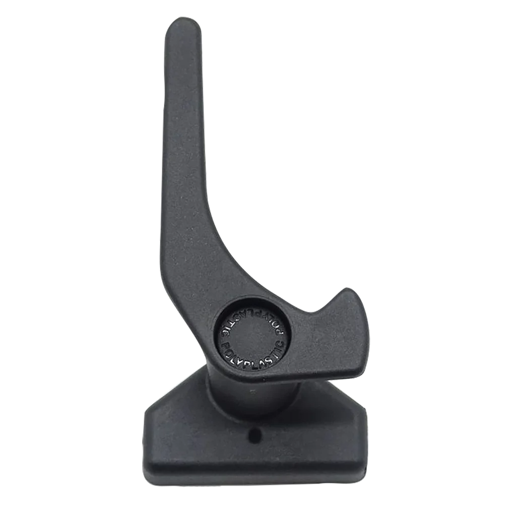 Polyplastic Polyfix Lever Lock Window Catch with Push Button Operation