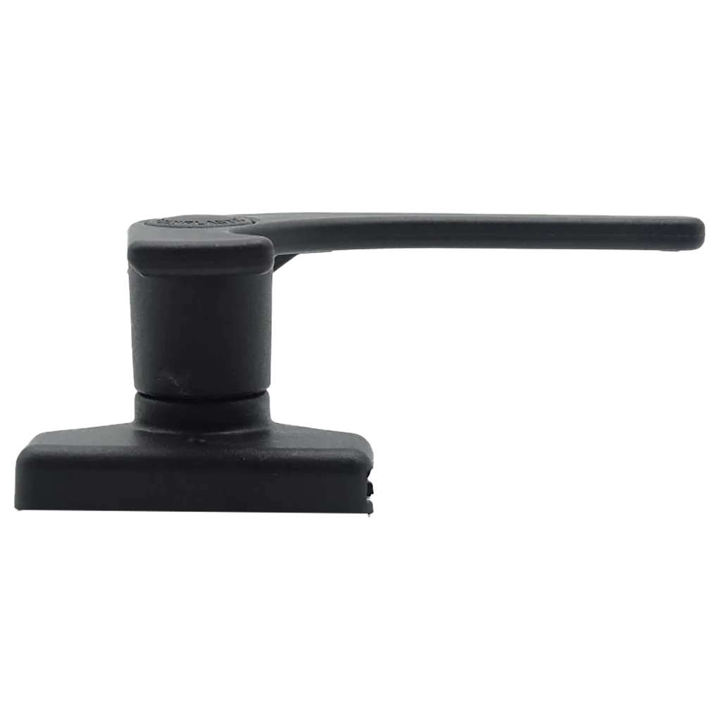 Polyplastic Polyfix Lever Lock Window Catch with Push Button Operation