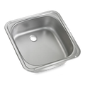 VA910 Square Sink inc Seal, Drain - No tap hole