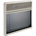 Dometic 513mmx437mm Pleated Blind for S7P Window