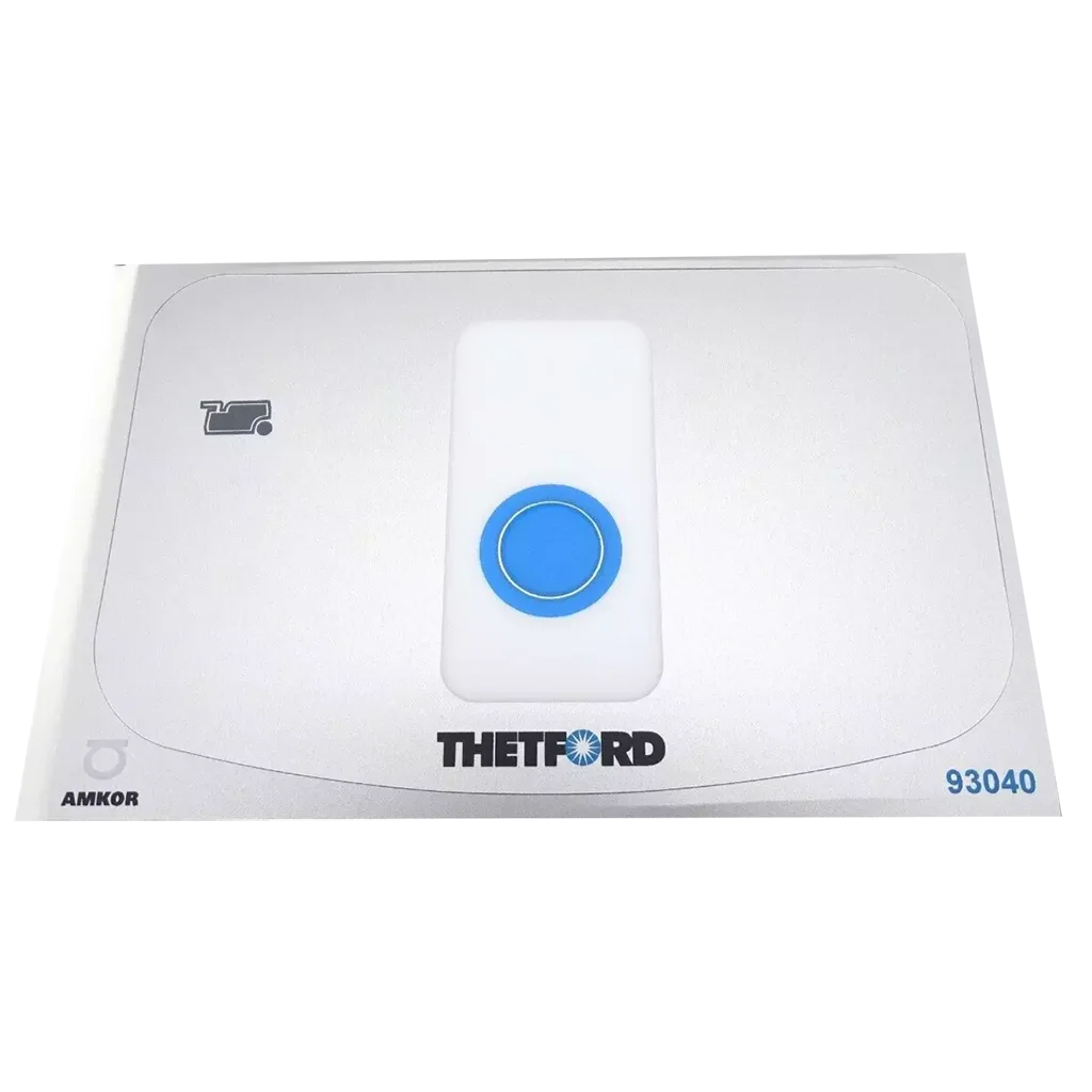 Thetford SC263S control panel sticker