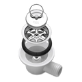 Dometic SMEV AC540 Angled Waste Fitting