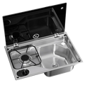 Dometic Vision CVC1525G One Burner Combination Unit - Right Hand Sink