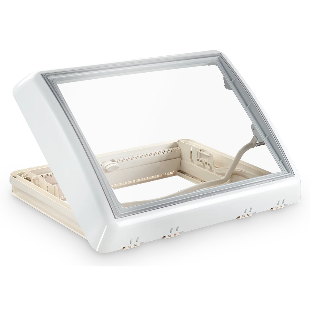 Dometic Midi Heki - White -  700x500 Lever rooflight with forced ventilation