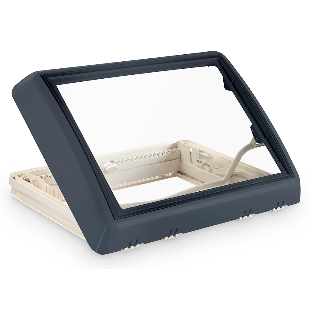 Dometic Grey Midi Heki 700x500 Lever Rooflight without forced ventilation