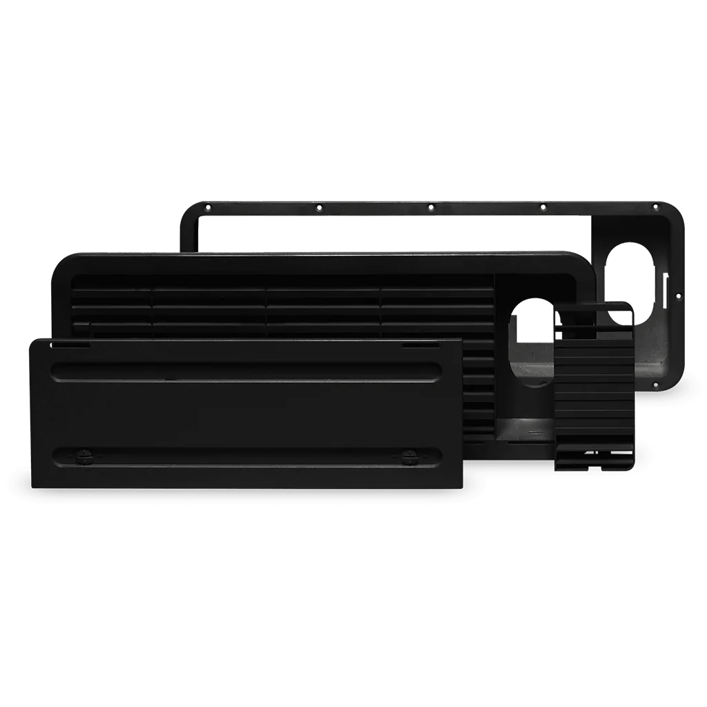 Dometic LS 100 Ventilation Grill Set - Black
