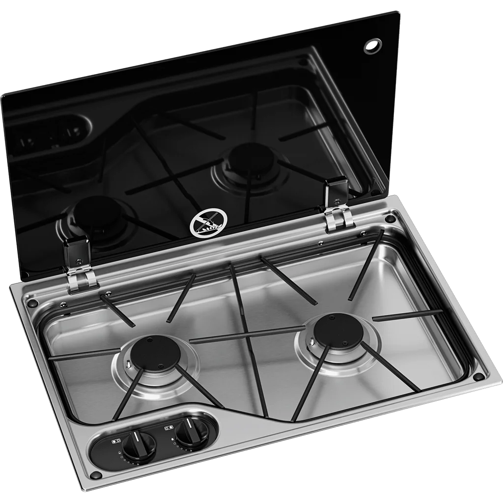 Dometic Vision CVH1525G Two Burner Hob with Shut off