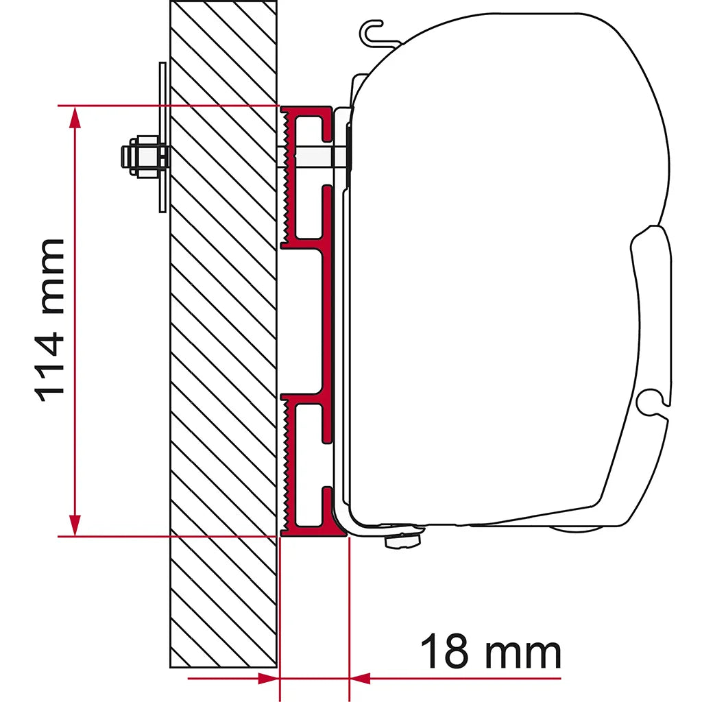 Fiamma Adapter D 120