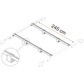 Fiamma Fixing-Bar Rail