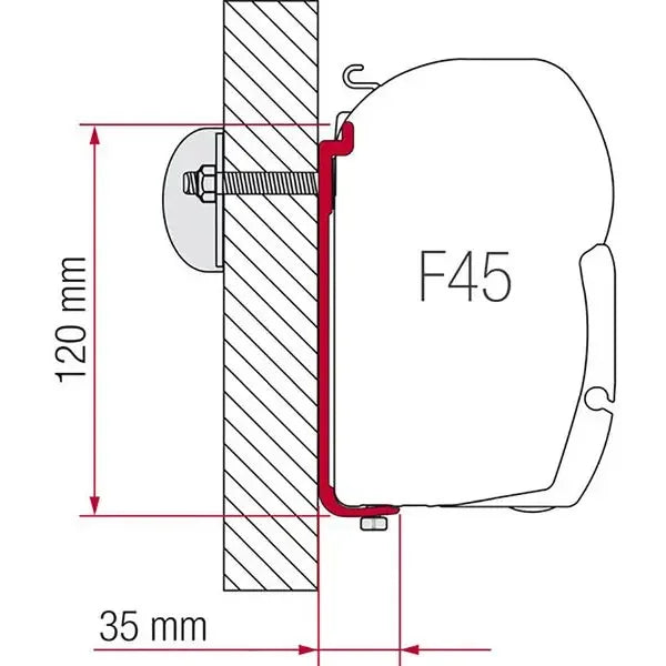 Fiamma Adapter AS 350