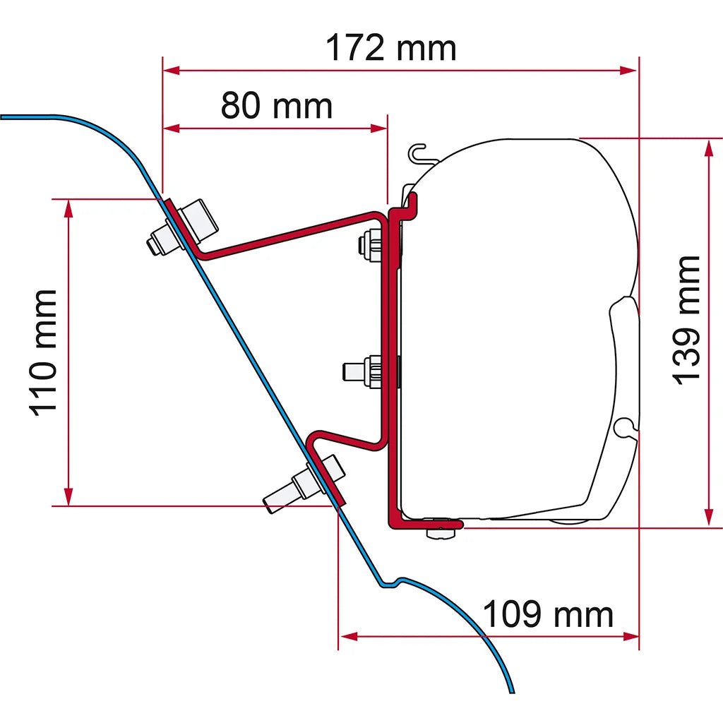 Fiamma Kit Sprinter/Westfalia/Crafter H3