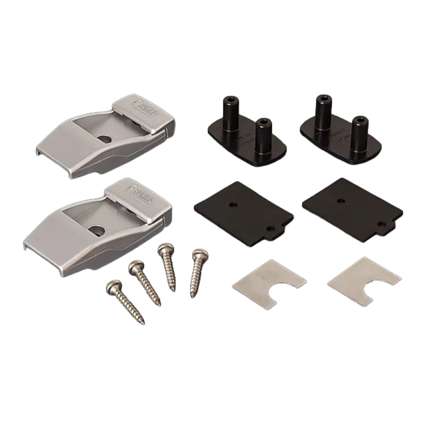 Fiamma Wall Brackets Alu Titanium (2Pcs)