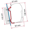 Fiamma Kit Ford Transit H2/H3