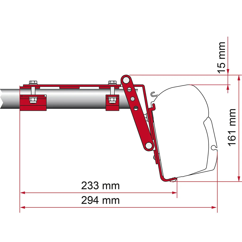 Fiamma Kit Roof Rail