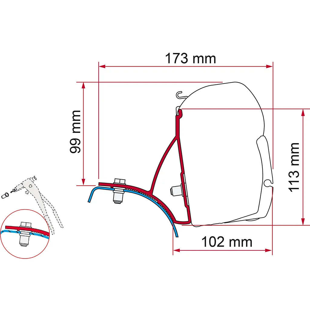 Fiamma Kit Trafic/Vivaro/Primastar