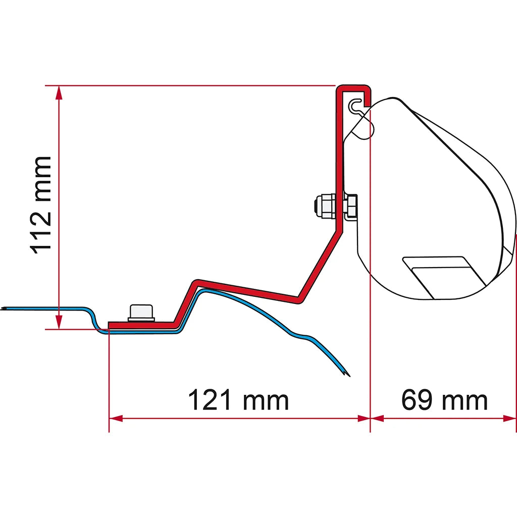 Fiamma Kit Viano/Marco Polo/Vito/VClass DB 98655-887