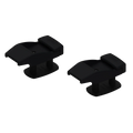 Fiamma Wall Brackets Plastic Deep Black (2Pcs)