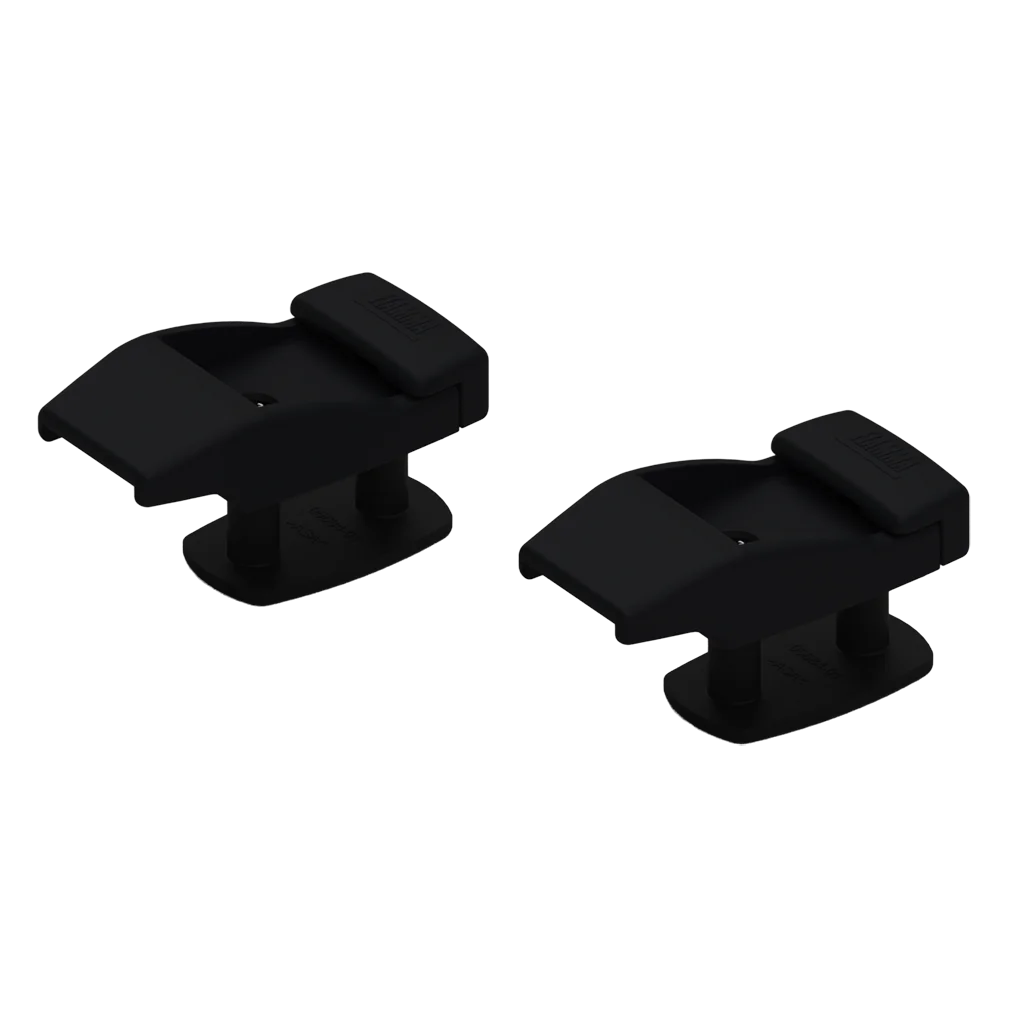 Fiamma Wall Brackets Plastic Deep Black (2Pcs)