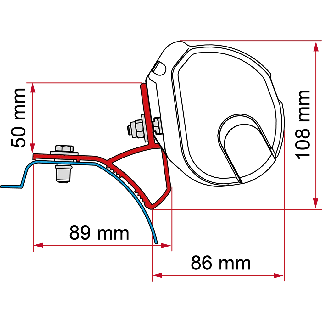 Fiamma Kit Trafic/Vivaro/Rapido Mirande S