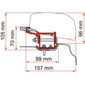 Fiamma Kit Renault Trafic L2 DB LHD/RHD