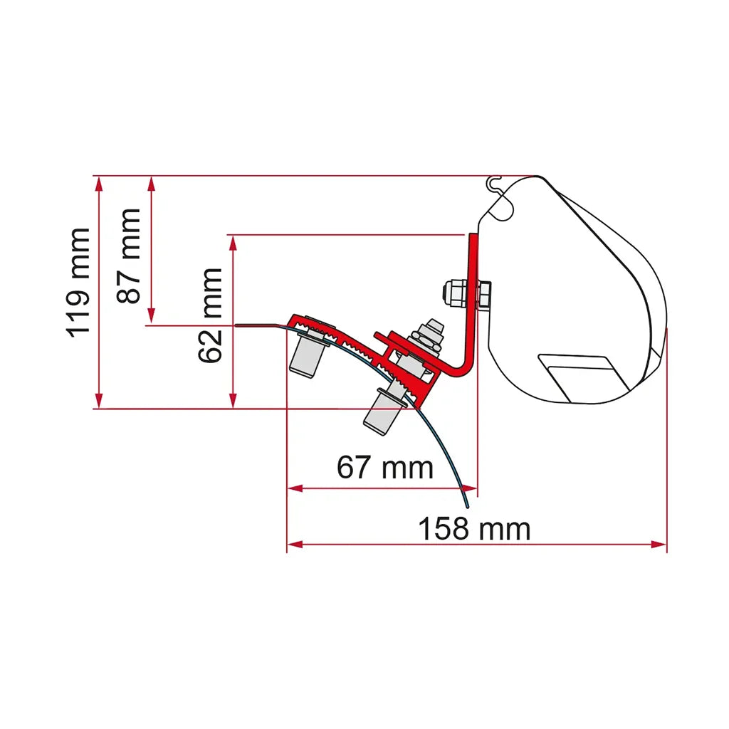 Fiamma Kit PSA - LHD + RHD DB