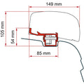 Fiamma Kit VWT5/T6 - Deep Black