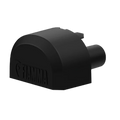 Fiamma End Cap For Trigano Bar 2Pcs Black