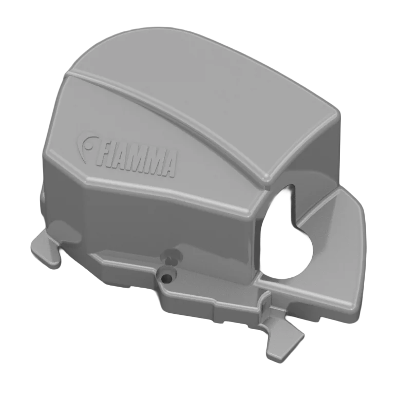 Fiamma Left Hand Outer End Cap F80s Titanium