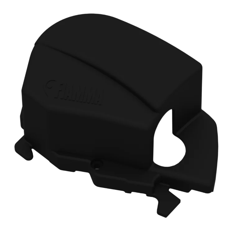 Fiamma Left Hand Outer End Cap F80s Black