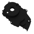 Fiamma Left Hand Inner End Cap F80s D.Black