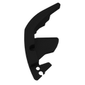 Fiamma Right Hand Pelmet Cap F80s Black