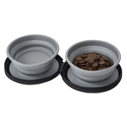 Reimo Twin Foldable Pet Bowls