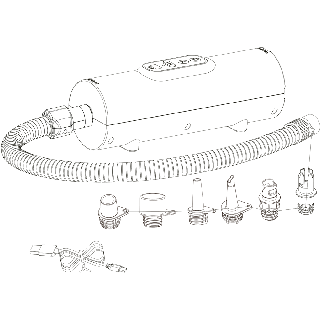 Quest Tornado Rechargeable Air Pump