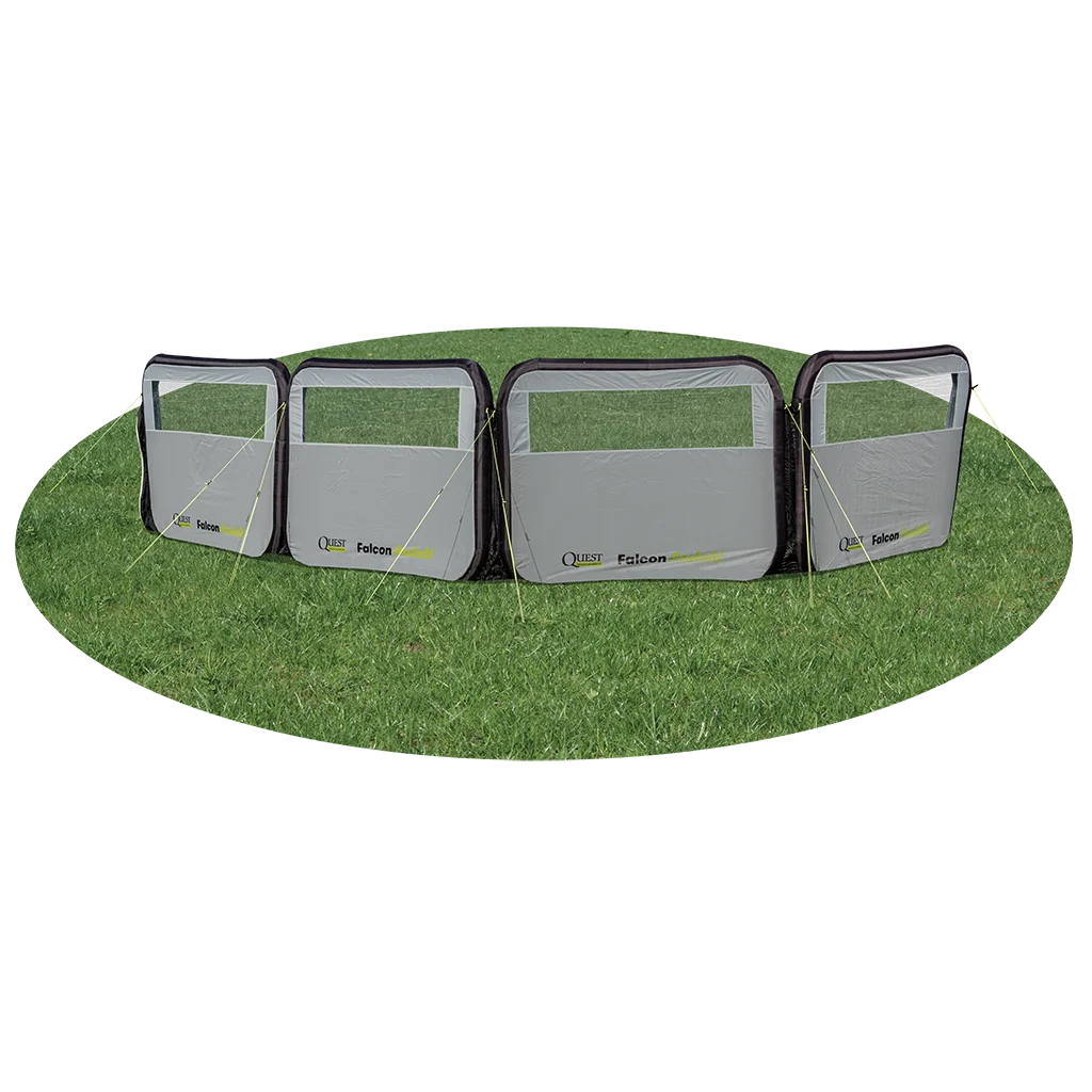 Falcon Pro AirShield 500 3 Panels - Mid Grey