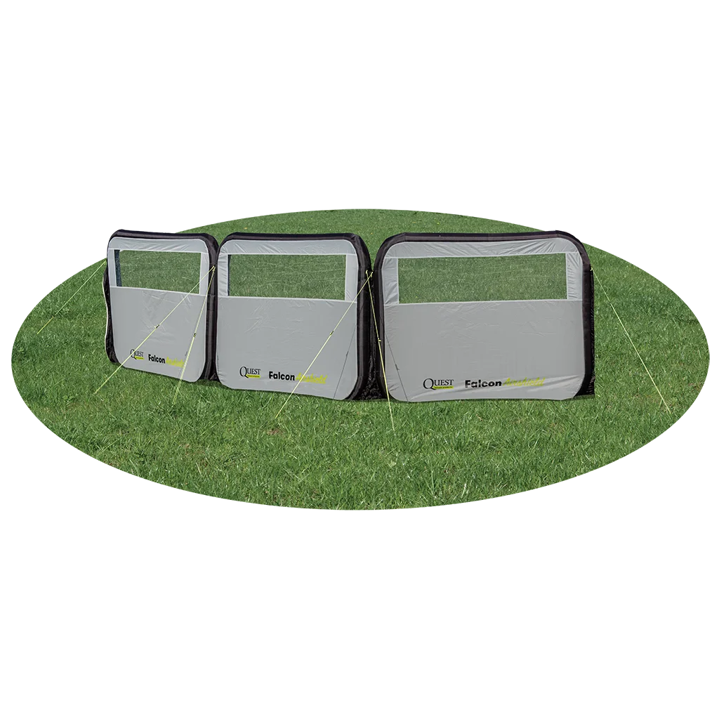 Falcon Pro AirShield 500 3 Panels - Mid Grey