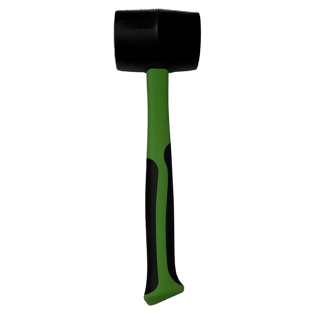 Quest Rubber Mallet - Large (Mixed Orange/Green) A2067