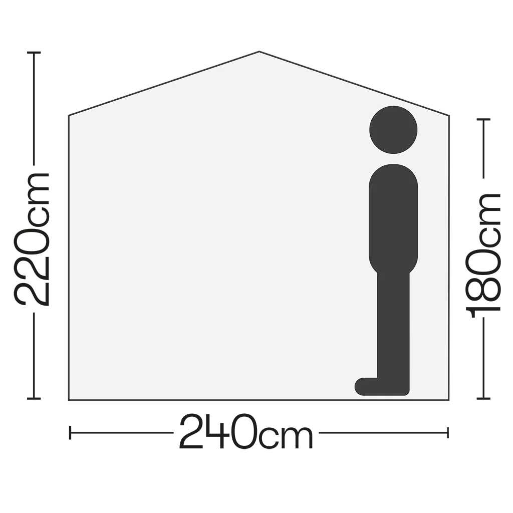 Screen House 4 Pro pop up Gazebo - Grey