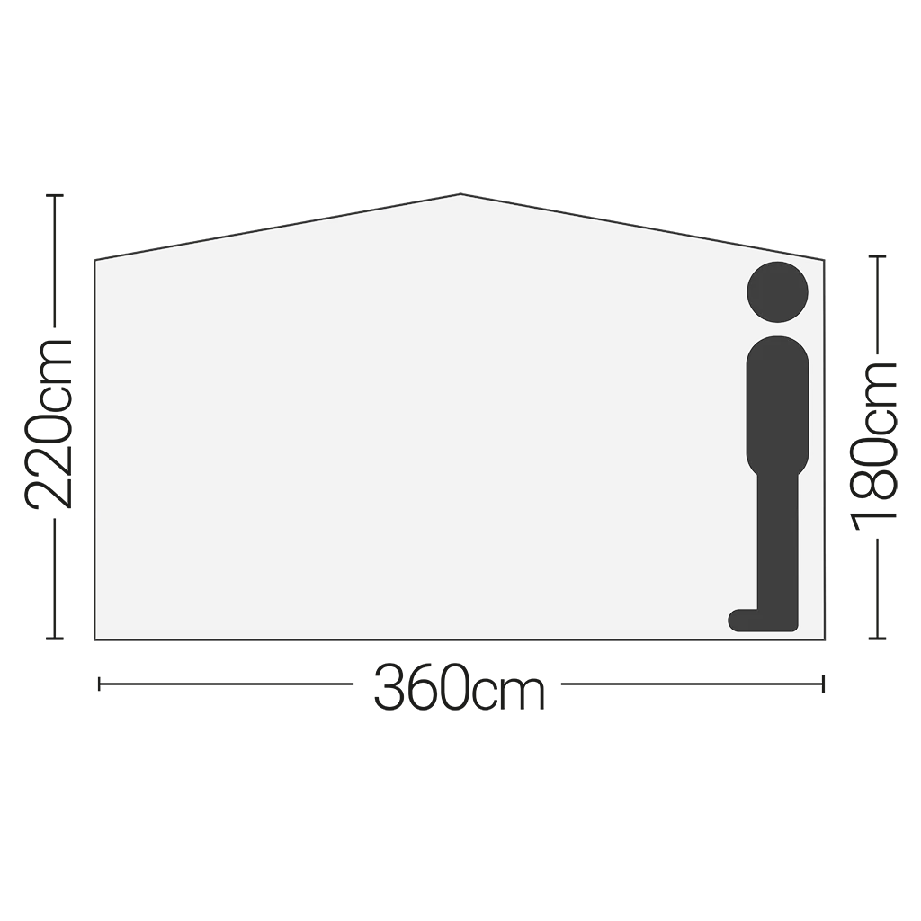 Screen house 6 Pro pop up Gazebo - Grey