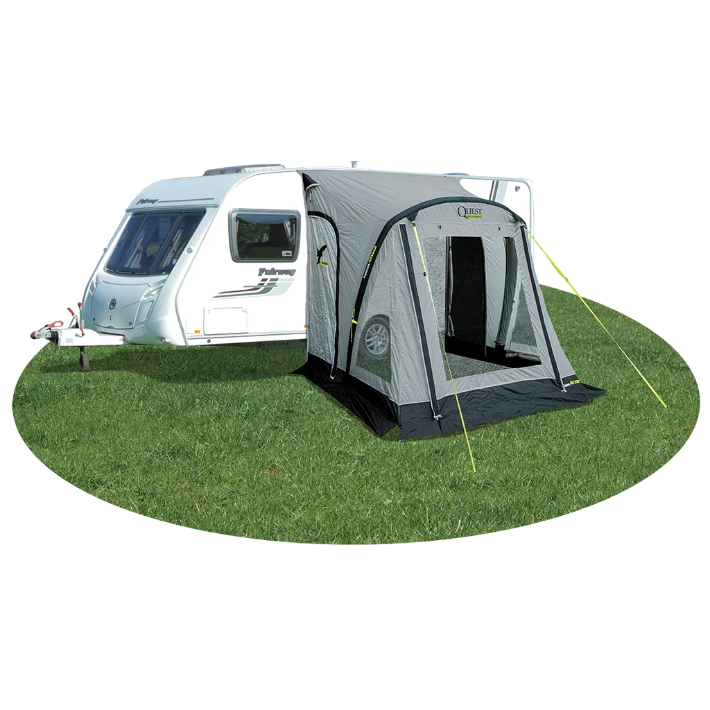 Falcon Pro 220 Air Porch Awning - Mid Grey