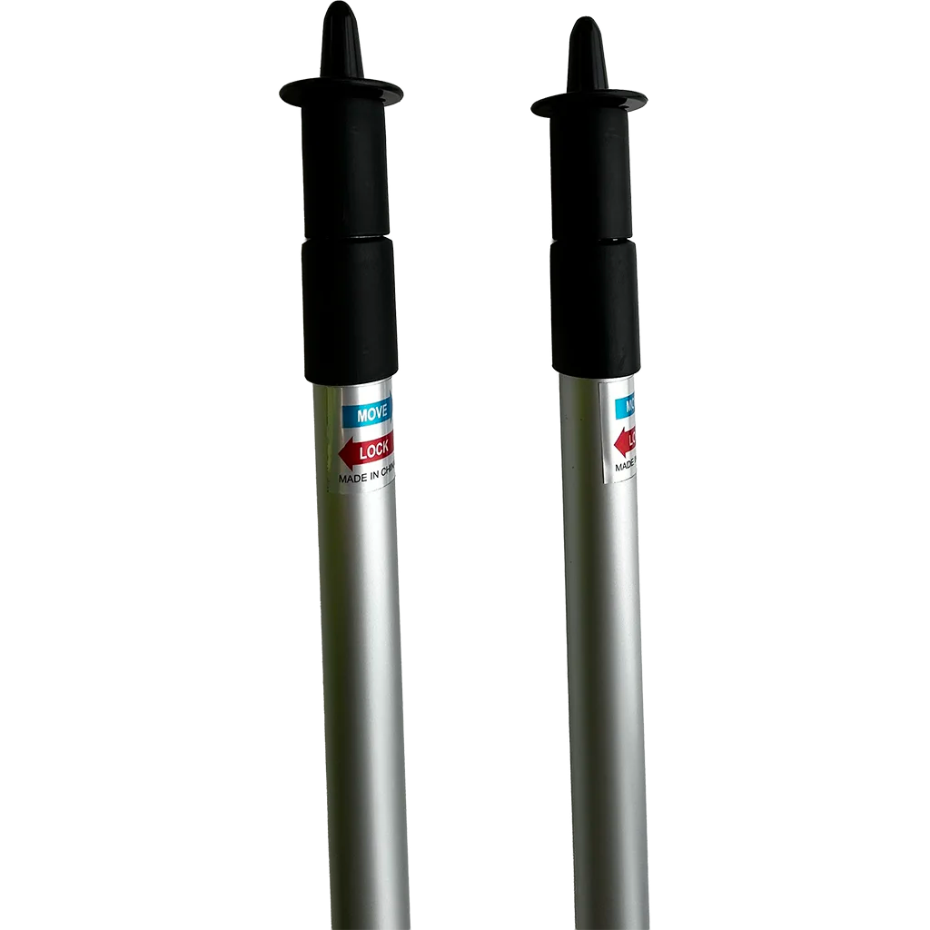 Quest Falcon Aluminium Rear Upright Poles twist lock (Pair of) extends 103cm -255cm A3500ALP - image 2