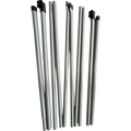Quest Falcon Steel Rear Upright Poles (Pair of) extends 170cm -260cm A3500LP