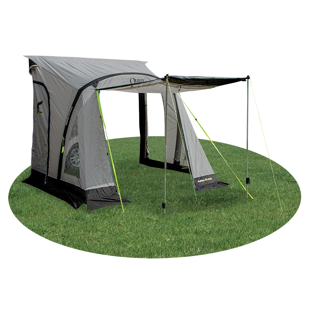 Falcon Pro 260 Air Porch Awning - Mid Grey