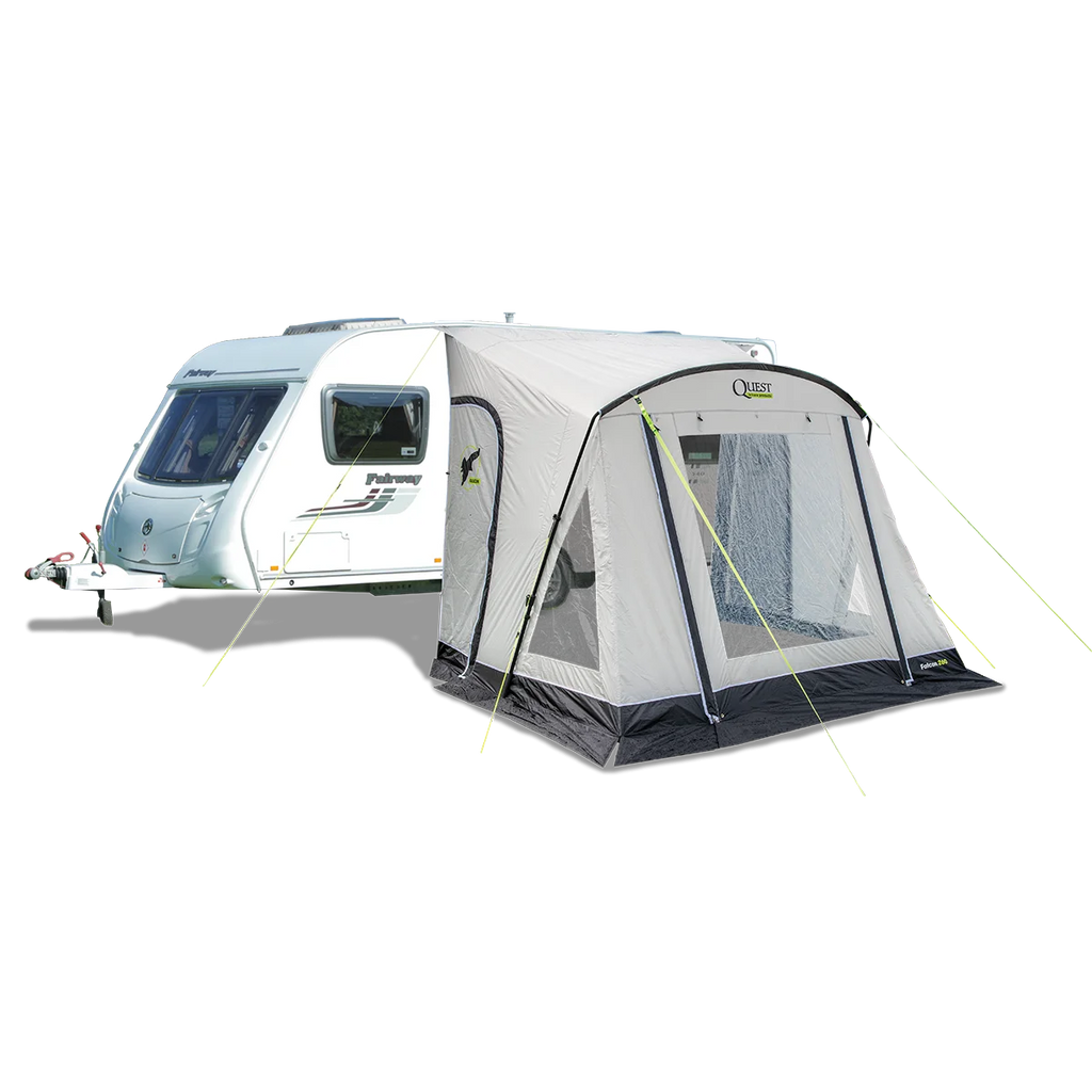 Quest Falcon 260 poled porch awning
