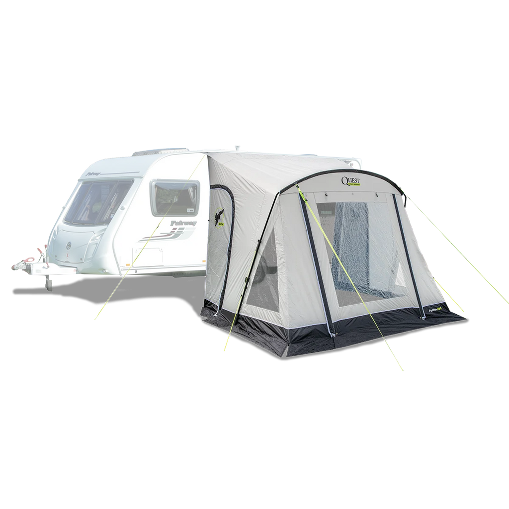 Quest Falcon 260 poled porch awning