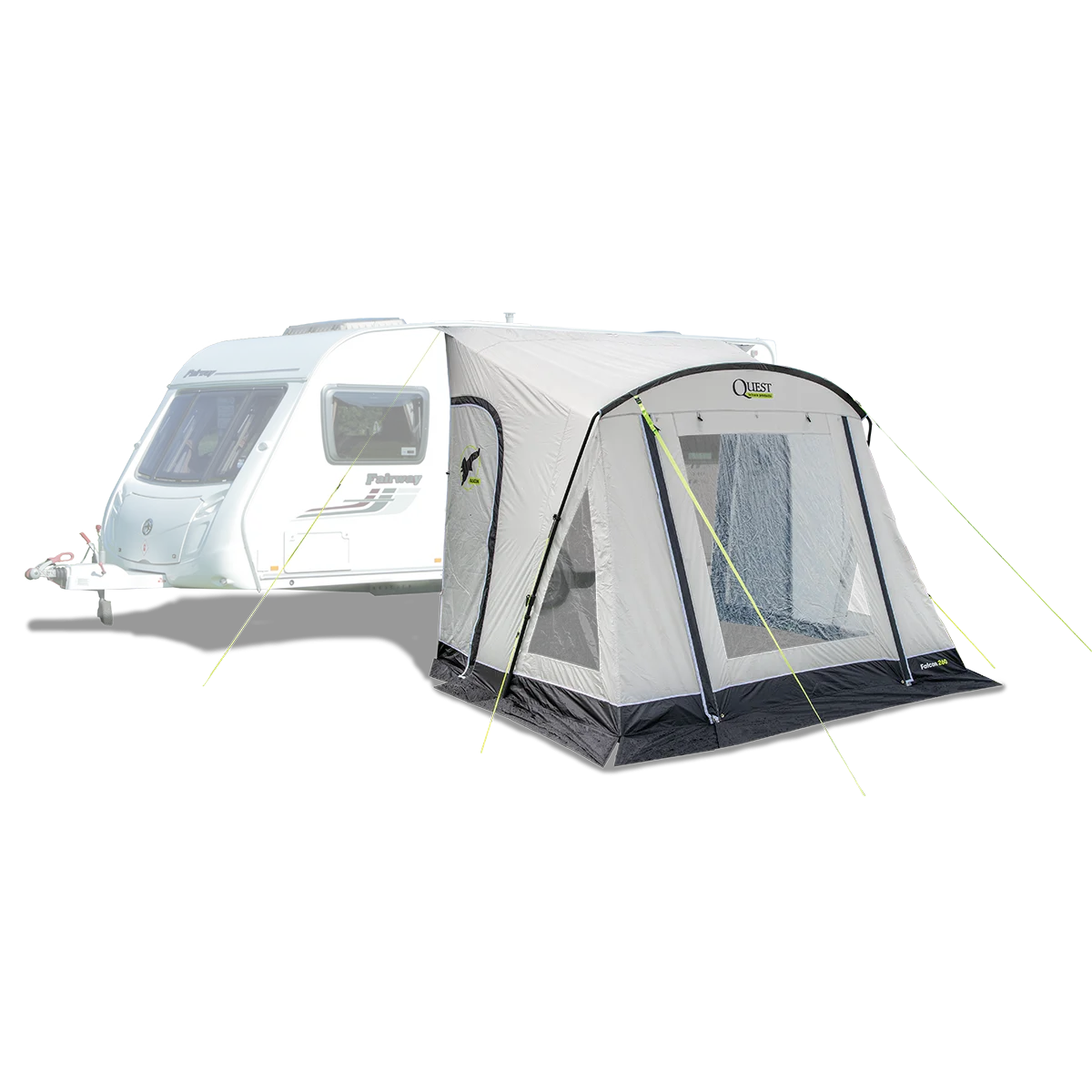 Quest Falcon 260 poled porch awning