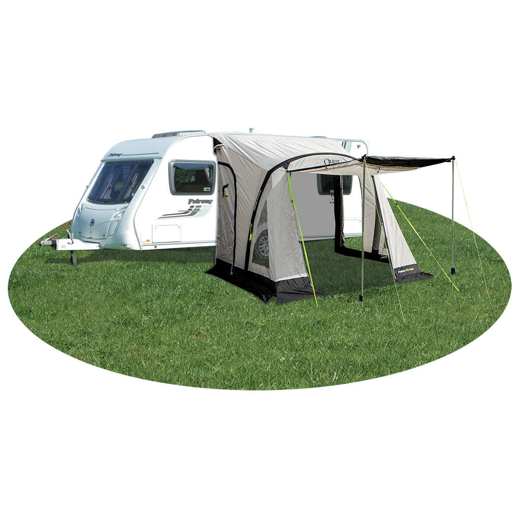 Quest Falcon 260 poled porch awning