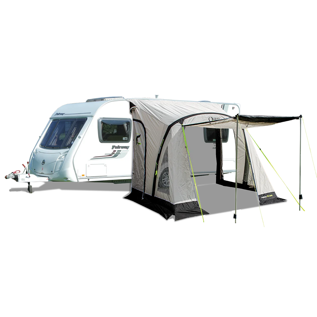 Quest Falcon 260 poled porch awning