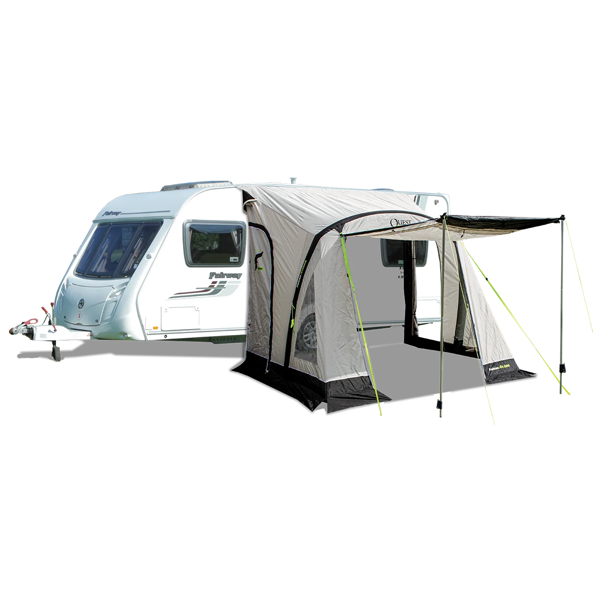 Quest Falcon 260 poled porch awning